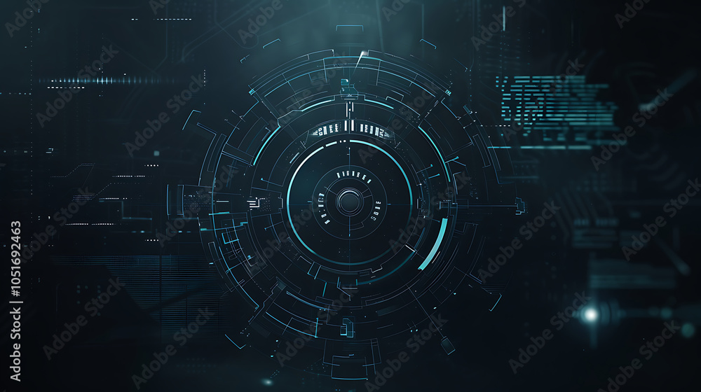 Obraz premium digital background