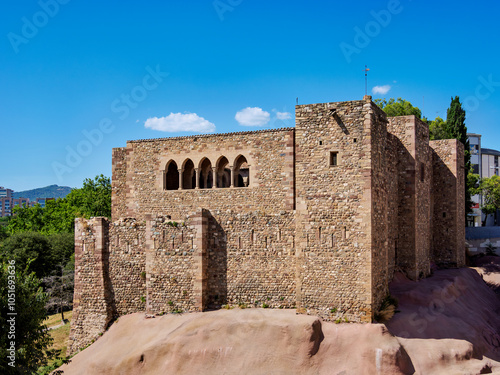 Castle of Vallparadis, Terrassa, Catalonia, Spain, Europe