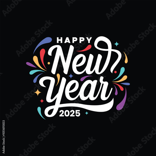 Happy 2024 New Year Vector Design. Happy 2024 New Year Vector Design