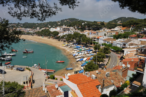 Llafranc, Palafrugell, Costa Brava, Catalonia, Spain, Europe photo