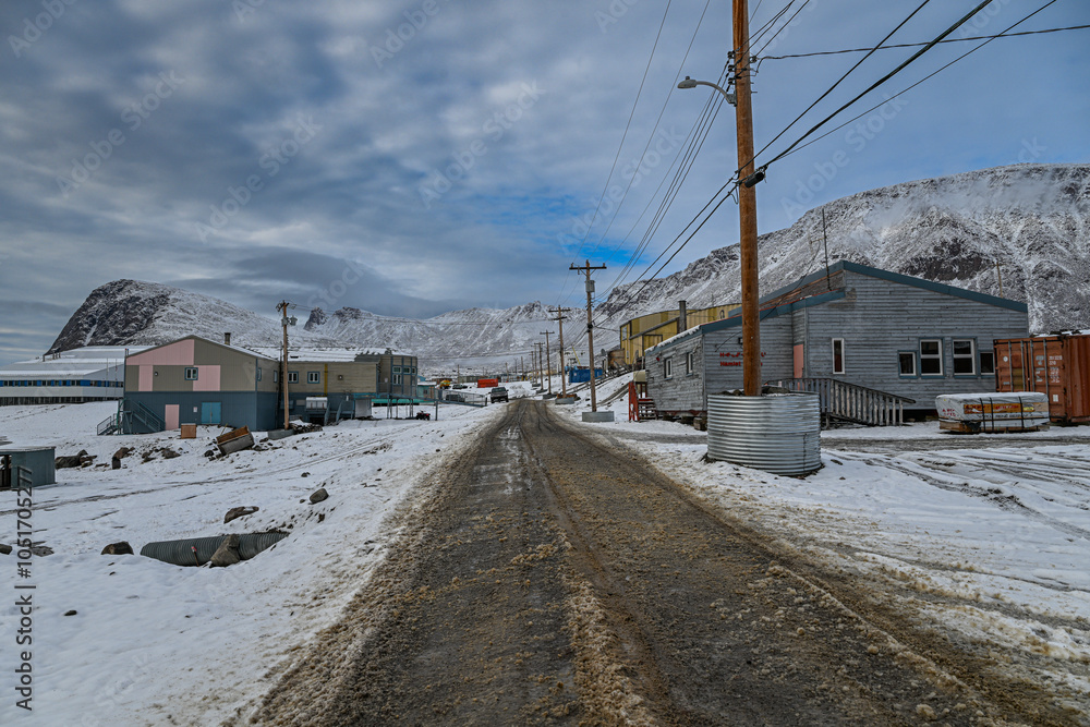 Grise Fjord, most northern community in America, Nunavut, Canadian Arctic, Canada, North America