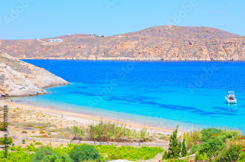 Ramos beach, Serifos Island, Cyclades, Greek Islands, Greece, Europe photo