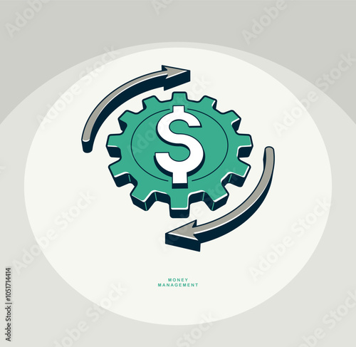 Money management concept po...