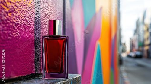 Capturing the Spirit of City Women with Street Art and Perfume photo