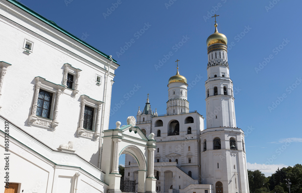 Fototapeta premium Russia Moscow Kremlin. Ivan the Great Bell Tower