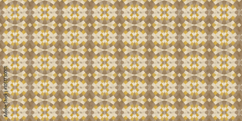 Desert Mirage Mosaic. Geometric Pattern