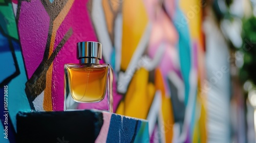 Capturing the Spirit of City Women with Street Art and Perfume photo