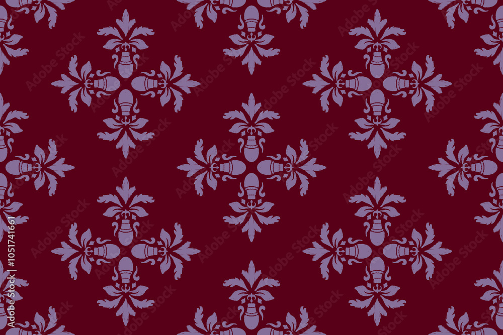 Ikat paisley embroidery on the fabric in Indonesia,India and asian countries, background, curtain, carpet, wallpaper, clothing, wrapping, Batik, vector illustration. Ikat paisley embroidery on the fabric in Indonesia,India and asian countries, background, curtain, carpet, wallpaper, clothing, wrapping, Batik, vector illustration.