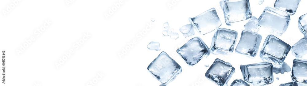 Ice cubes are shown with the words ice on them Ice cubes are shown with the words ice on them