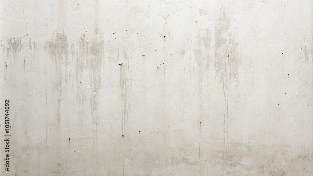 Obraz premium A white wall with a few marks on it 