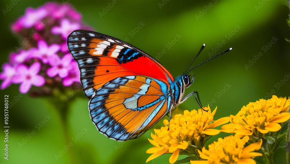 insects macro shot in the forest