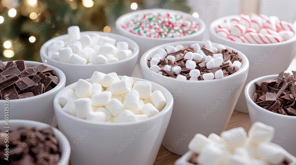 Cozy Hot Cocoa Bar with Toppings Cozy Hot Cocoa Bar with Toppings