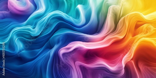 Wallpaper Mural Abstract Colorful Swirls. Torontodigital.ca