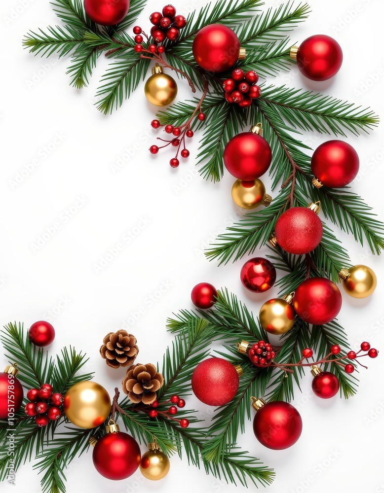 christmas wreath with balls christmas wreath with balls
