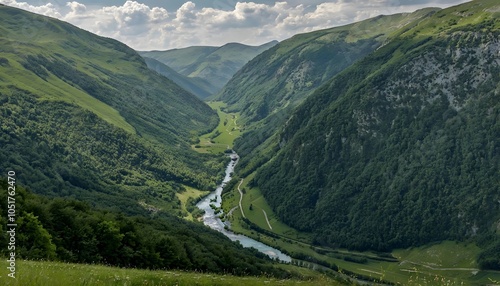 Peaceful Scene of Sutjeska National Park