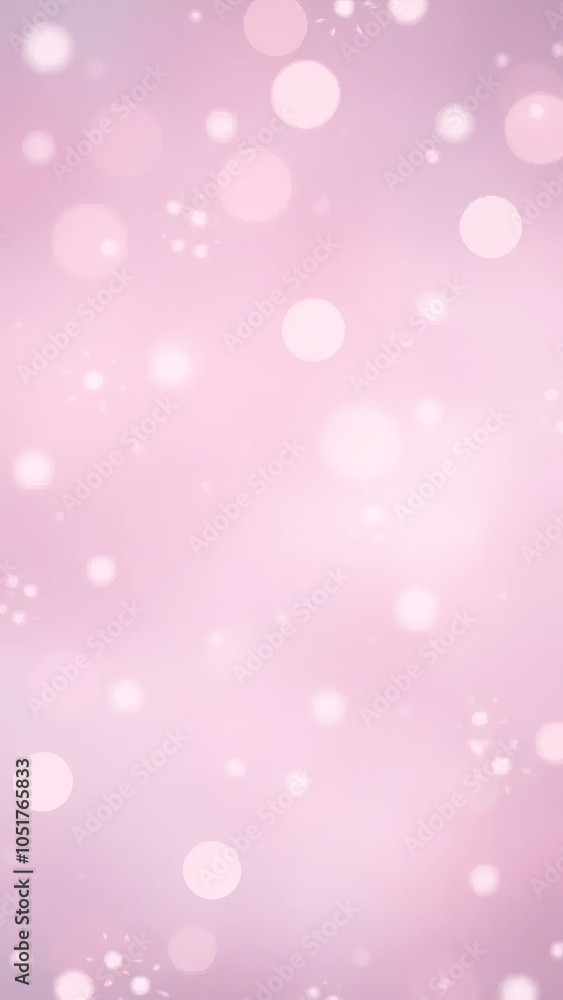 Soft pink bokeh background with gentle lights, creating a dreamy and romantic atmosphere Soft pink bokeh background with gentle lights, creating a dreamy and romantic atmosphere