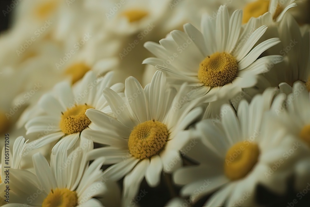 Fototapeta premium Daisy flower with generative ai