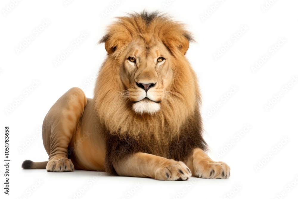 Wildlife mammal animal lion.