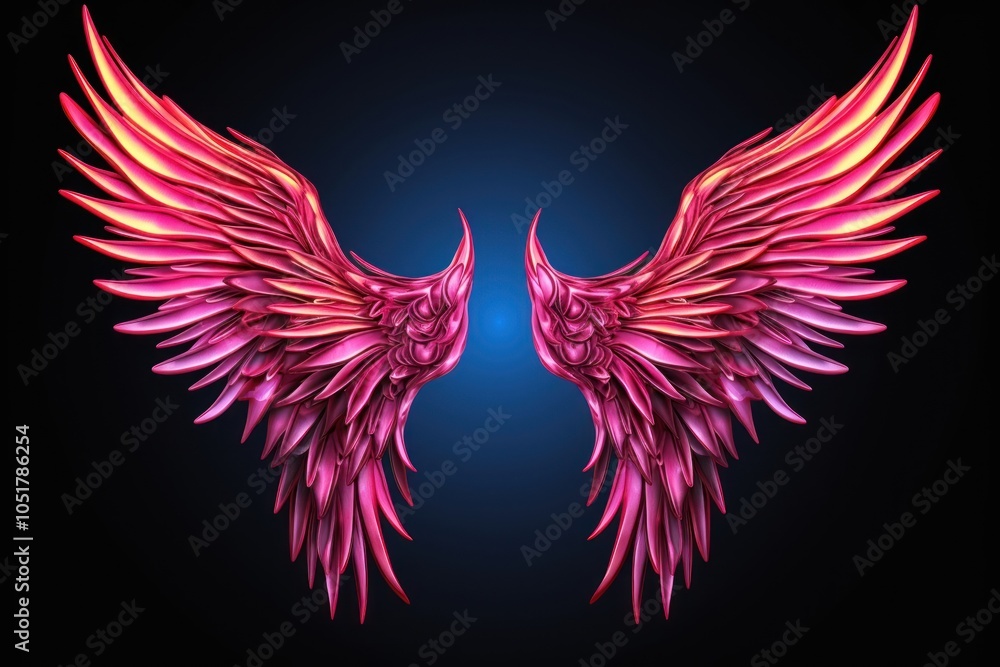 Obraz premium Wing bird accessories creativity.