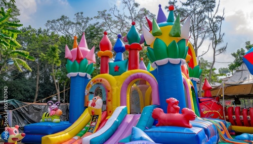 Wahana Permainan Anak: The Ultimate Fun Zone at Balloons Palace in Duri, Indonesia photo