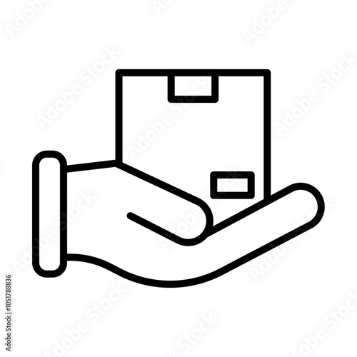 Receiving Dock line icon