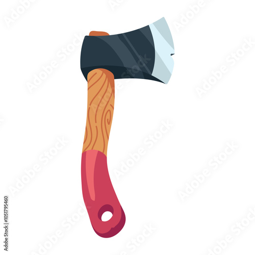 woodcutter tool axe icon