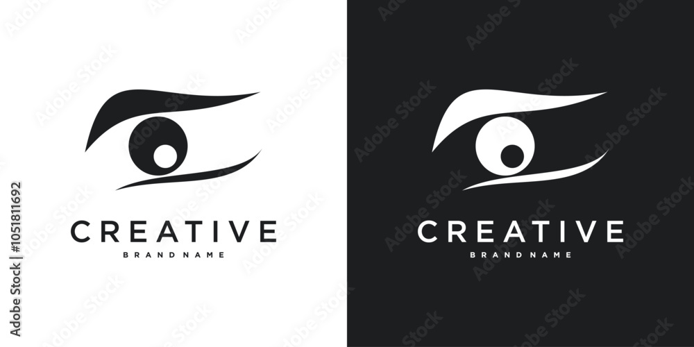 Eye care logo design. Premium Vector Eye care logo design. Premium Vector