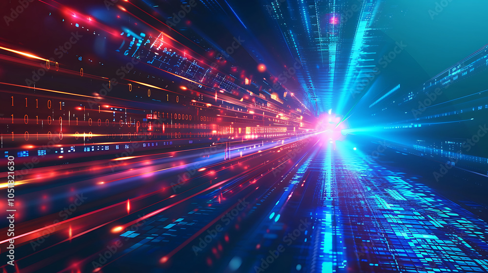 Obraz premium technology banner