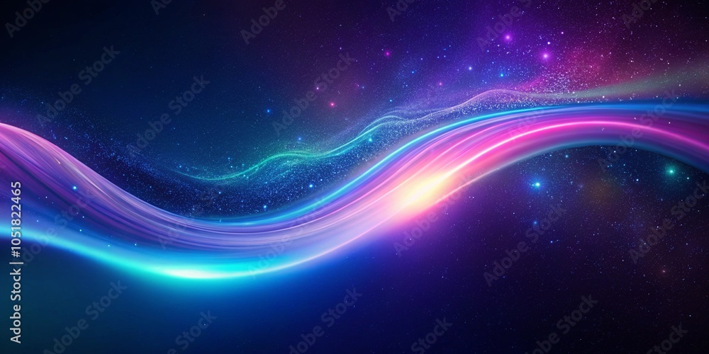 Fototapeta premium abstract background with glowing lines