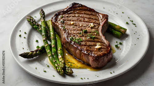 Tbone_steak_with_grilled_asparagus_and_garlic