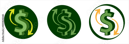 Money Back Dollar Icon M_2408006