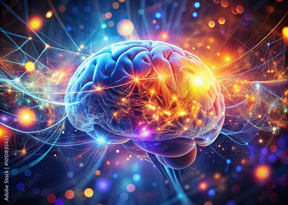 Abstract Motion Background with Bokeh Effect - Brain Concept and Particle Technology in Futuristic 4K Graphic Abstract Motion Background with Bokeh Effect - Brain Concept and Particle Technology in Futuristic 4K Graphic