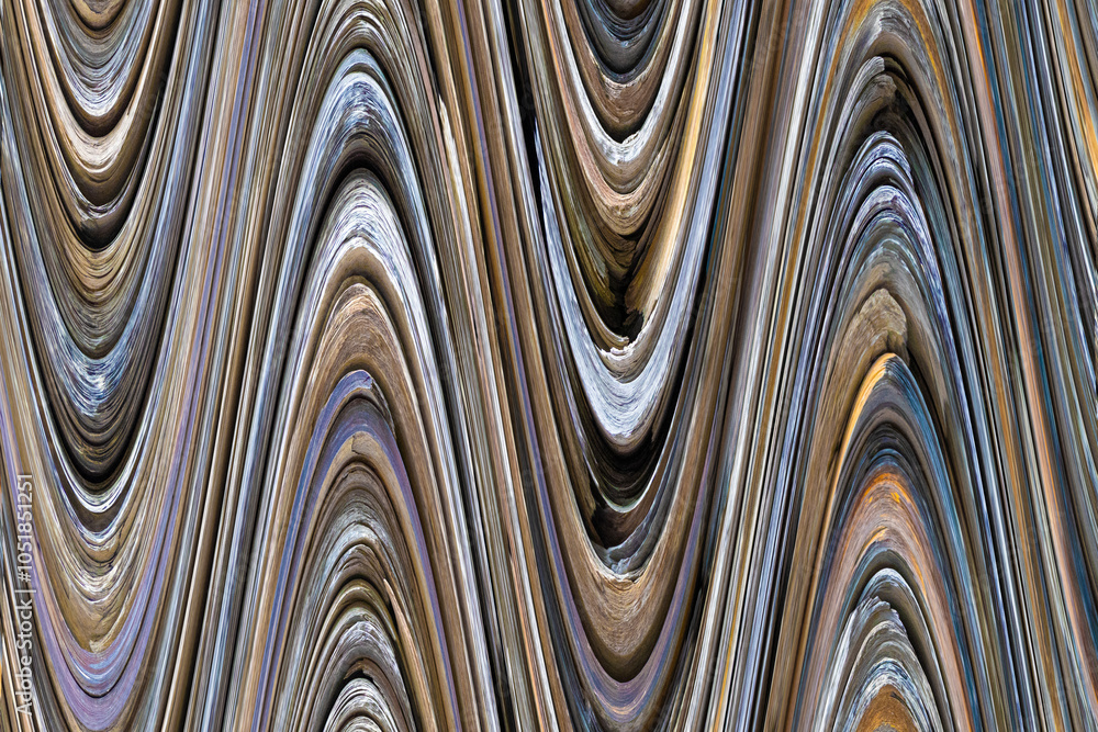 3d rendering art digital color pattern design - Beautiful wave, Continuous water flow . For branding,calendar,postcard,screensaver,wallpaper,poster,banner,cover,website.High quality photo,resolution.