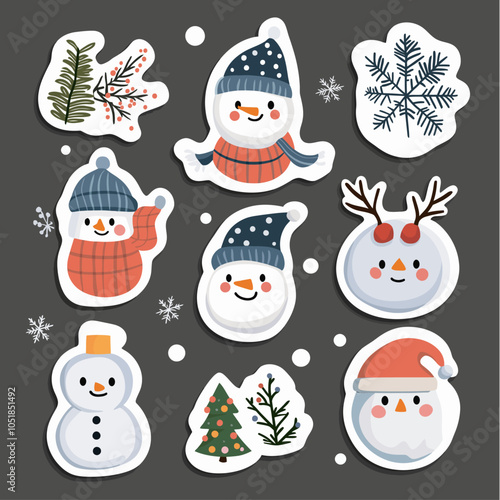Funny Winter Quote Die Cut Vinyl Design