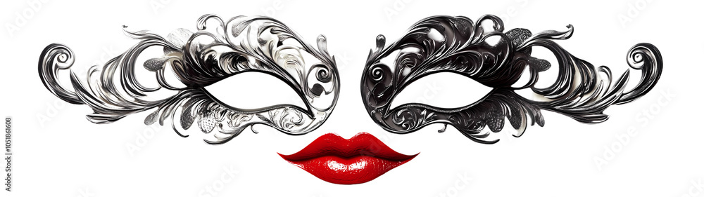 Fototapeta premium Mask quinceanera
