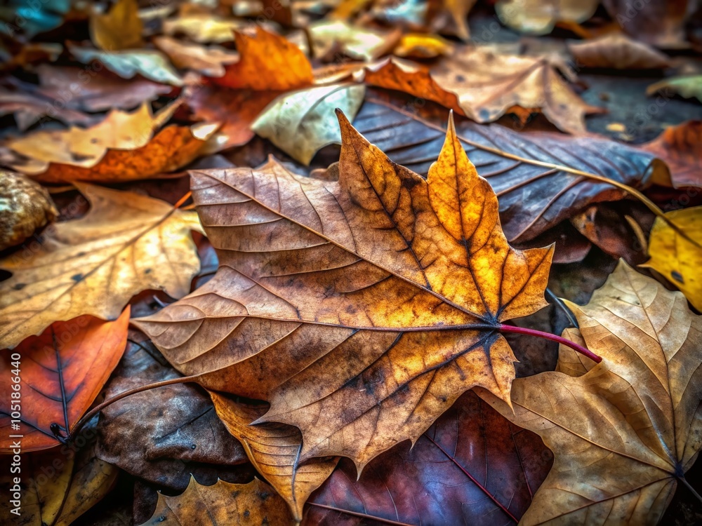 Close-up of Dried Tree Leaves on Natural Background - Textured Wallpaper for Nature Lovers Close-up of Dried Tree Leaves on Natural Background - Textured Wallpaper for Nature Lovers