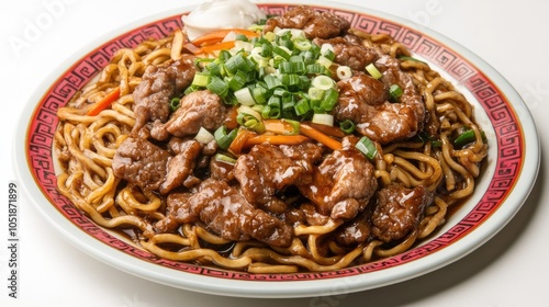 Delicious Yakisoba Noodles with Stir-Fried Ingredients