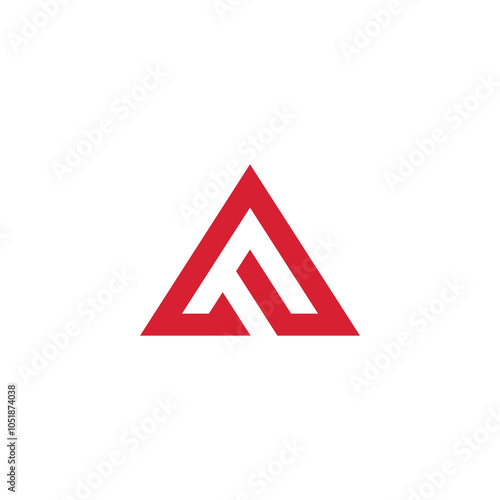 Free Download Abstract Triangle Letter A Logo design vector template - GFXLoad