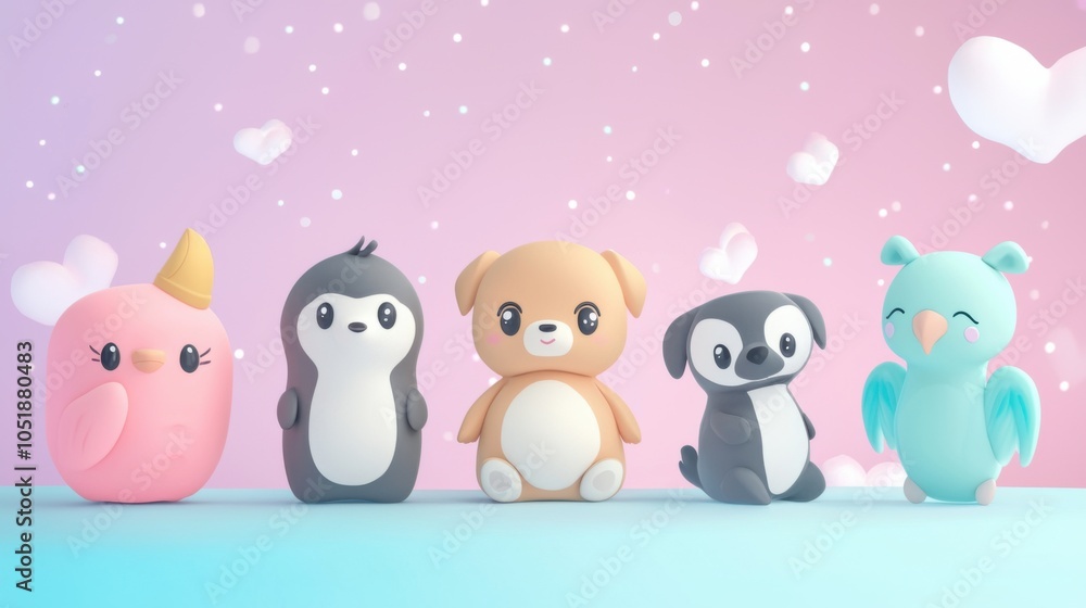 Obraz premium Charming Animal and Virtual Influencer Campaigns: Engaging Consumers in the Metaverse