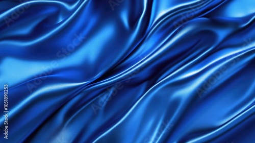 Vivid Blue Gradient with Glossy Finish