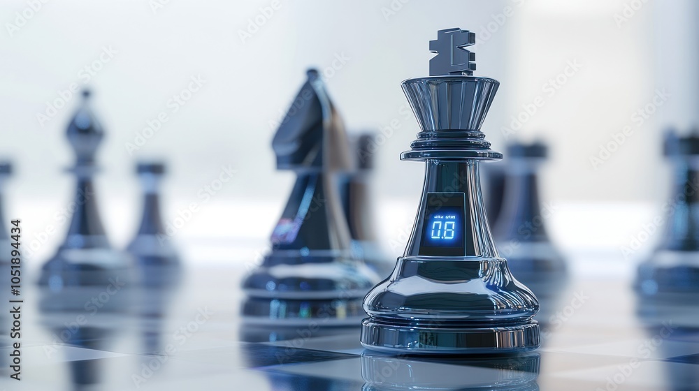 Chess Piece: A King's Countdown Chess Piece: A King's Countdown