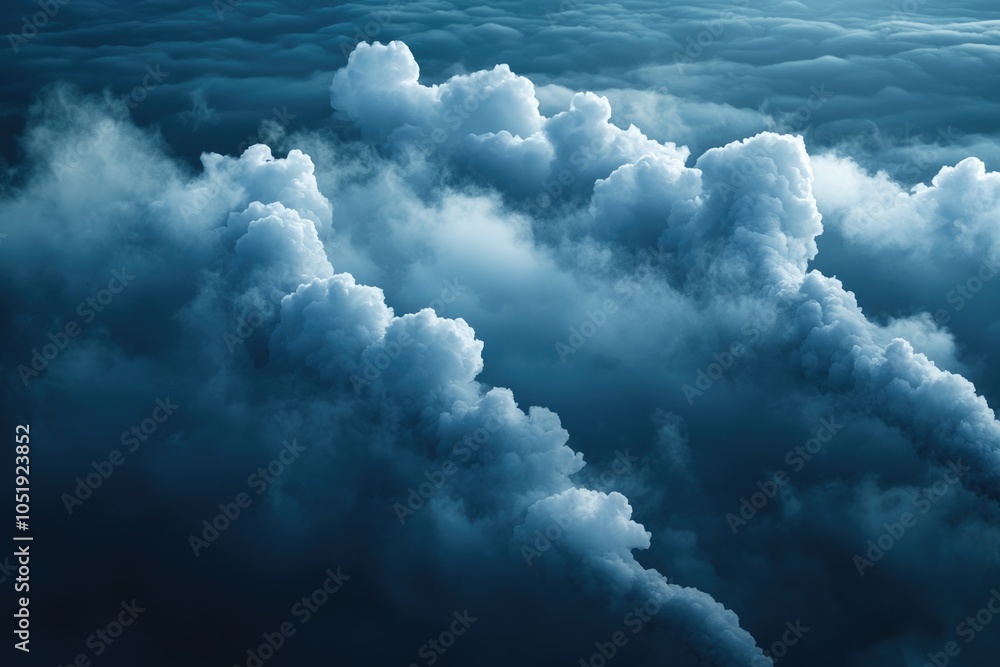 Naklejka premium Policymakers fining corporations for exceeding CO2 pollution limits