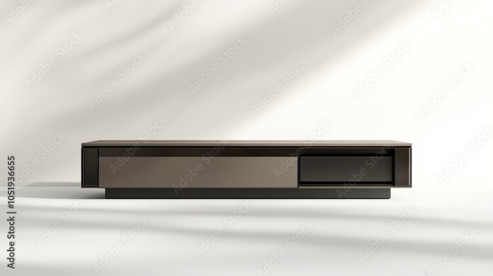 Modern Media Console with Minimalist Design Modern Media Console with Minimalist Design