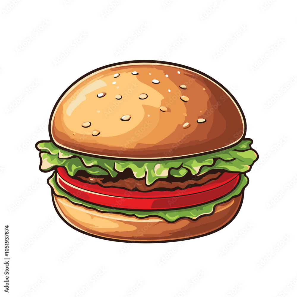 Hamburger icon vector illustration Hamburger icon vector illustration