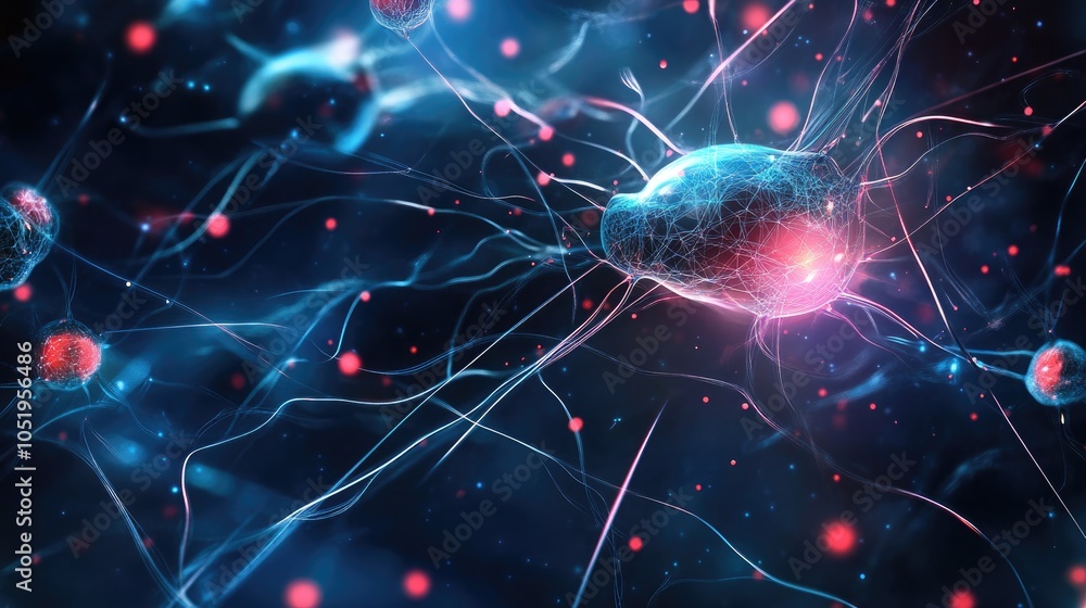 Creative illustration of neural networks with an abstract background showcasing deep learning LLMs and modern technology elements Creative illustration of neural networks with an abstract background showcasing deep learning LLMs and modern technology elements