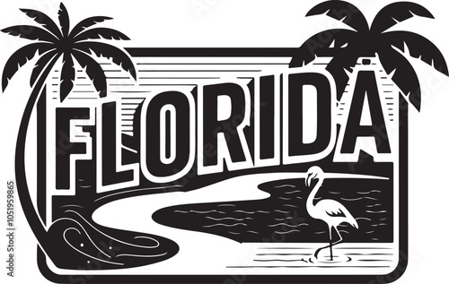 Florida Vector Graphic