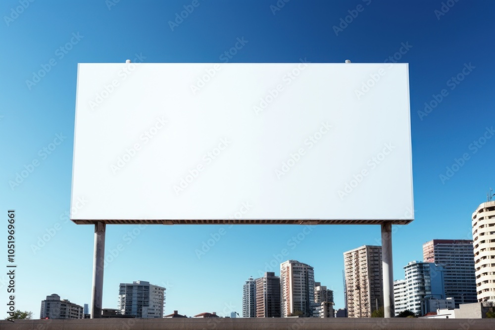 White billboard city advertisement architecture. White billboard city advertisement architecture.