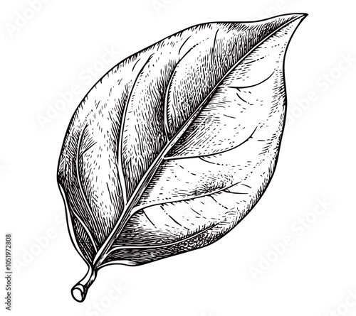 illust a leaf 