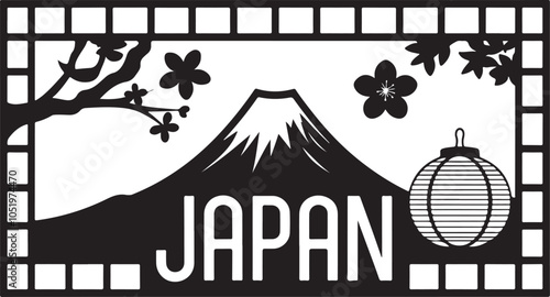 Japan Typography Graphic Design
