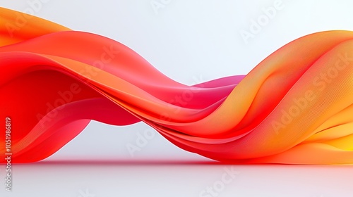 Dynamic flow of colorful waves a visual representation of motion and energy in abstract artistry